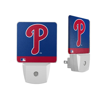 Philadelphia Phillies Stripe Design Nightlight 2-Pack