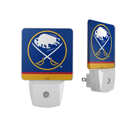 Buffalo Sabres Stripe Design Nightlight 2-Pack