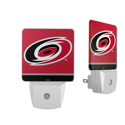 Carolina Hurricanes Stripe Design Nightlight 2-Pack