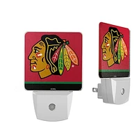 Chicago Blackhawks Stripe Design Nightlight 2-Pack