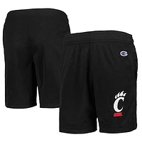 Youth Champion Black Cincinnati Bearcats Classic Mesh Shorts