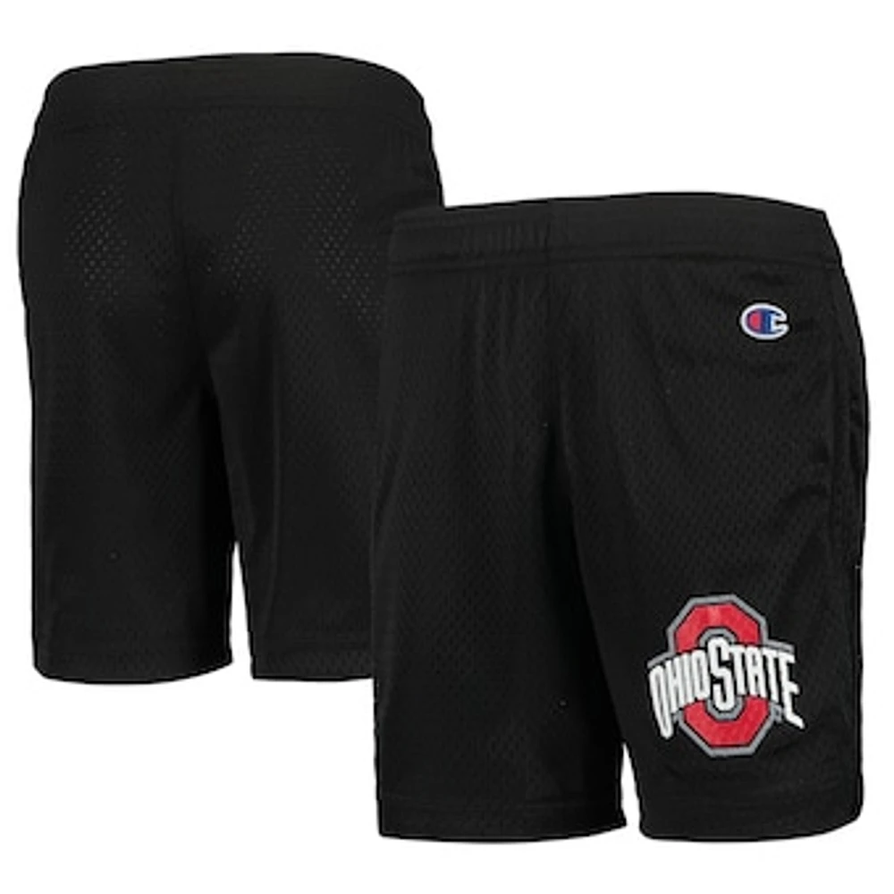 Youth Champion Black Ohio State Buckeyes Classic Mesh Shorts