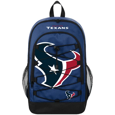 FOCO Houston Texans Big Logo Bungee Backpack