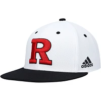 Men's adidas Rutgers Scarlet Knights On-Field Baseball Fitted Hat