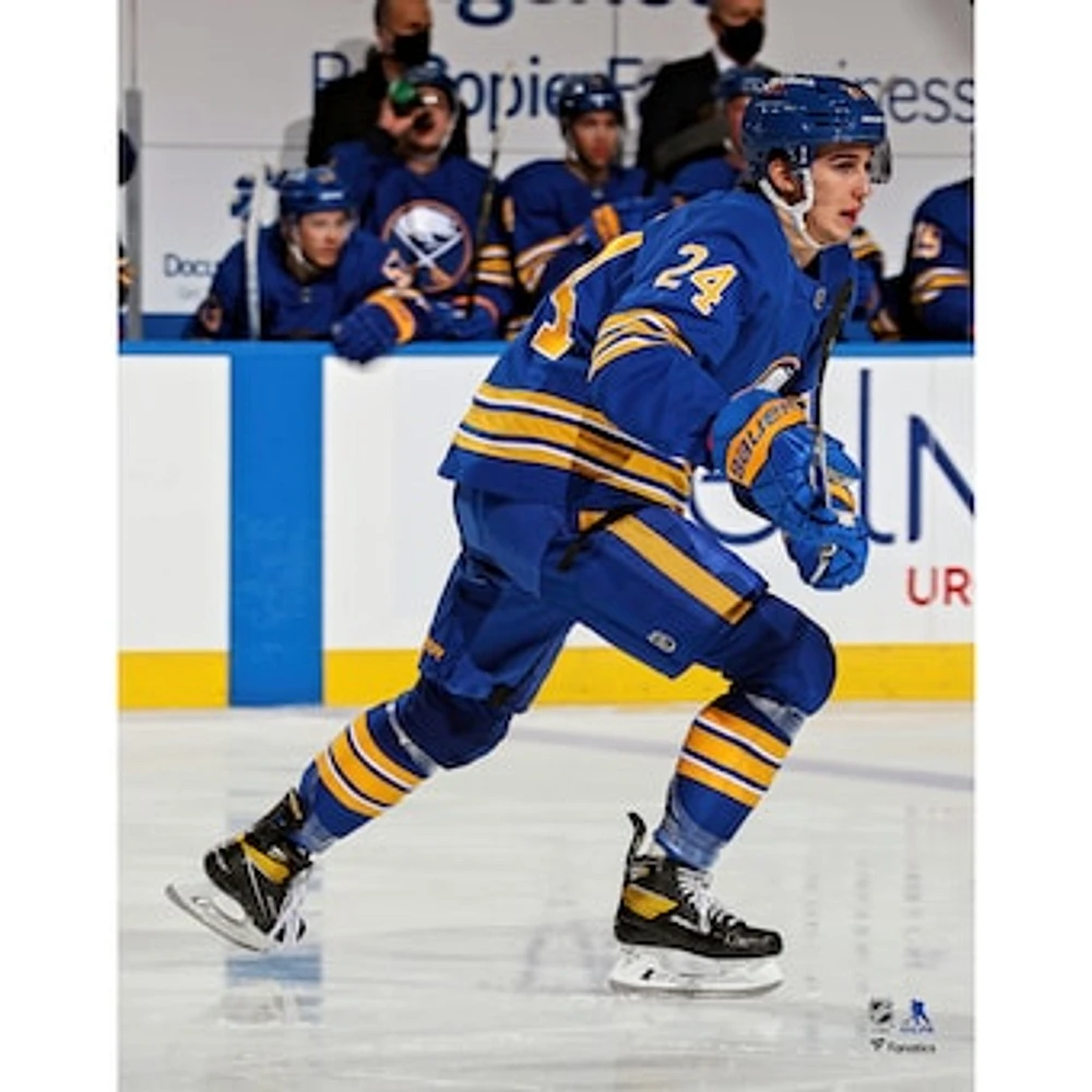 Dylan Cozens Buffalo Sabres Unsigned NHL Debut Photograph