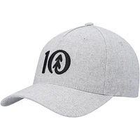 Men's tentree Heathered Gray Logo Altitude Snapback Hat