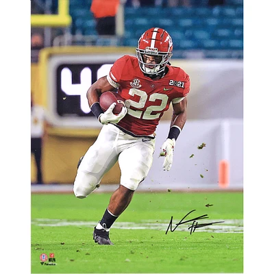 Najee Harris Alabama Crimson Tide Fanatics Authentic Autographed 16" x 20" College Football Playoffs 2020 National Championship Game Photograph