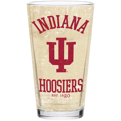 Indiana Hoosiers 16oz. Retro Pint Glass