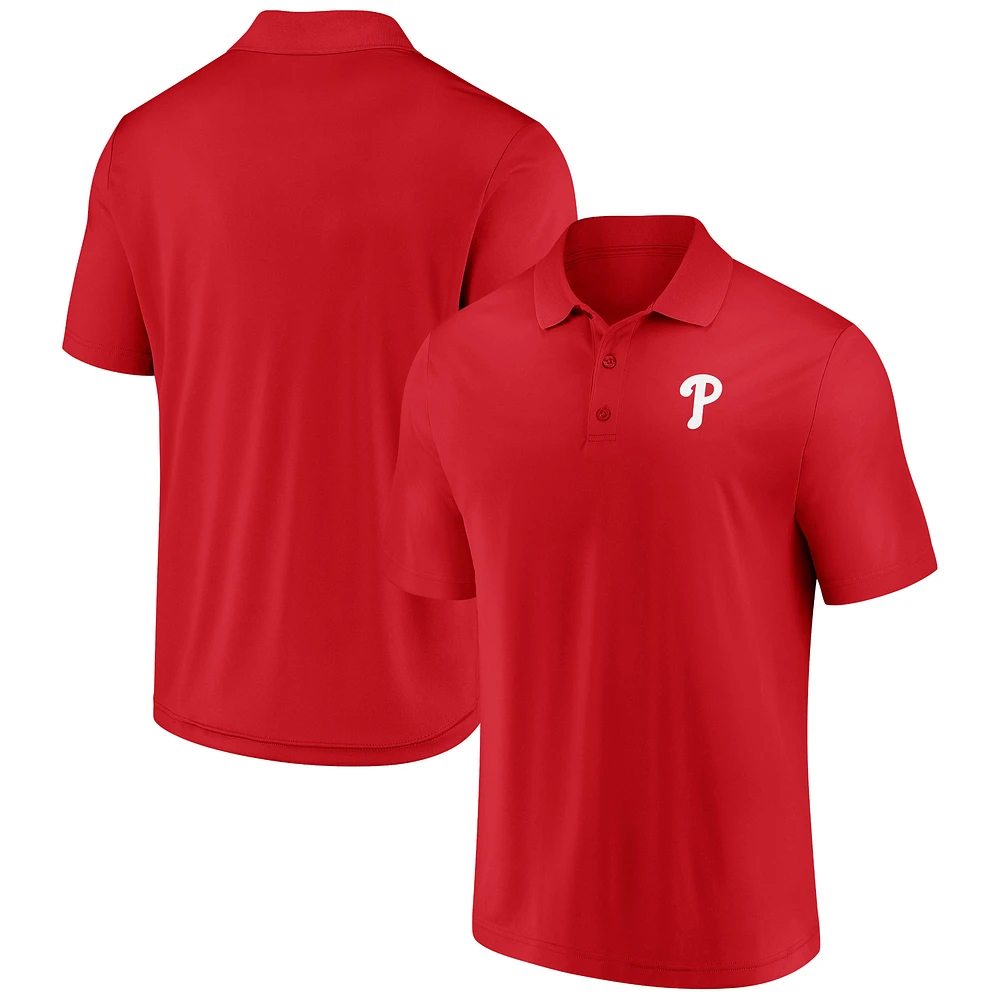 Men's Fanatics Red Philadelphia Phillies Winning Streak Polo