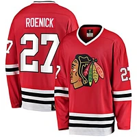 Men's Fanatics Jeremy Roenick Red Chicago Blackhawks Premier Breakaway Retired Player Jersey