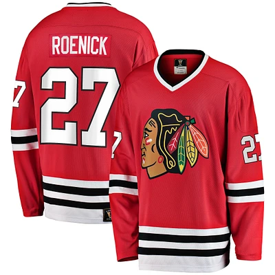 Men's Fanatics Jeremy Roenick Red Chicago Blackhawks Premier Breakaway Retired Player Jersey