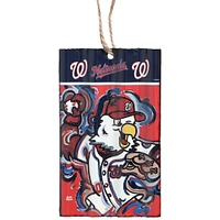 Washington Nationals Justin Patten Design Corrugate Ornament