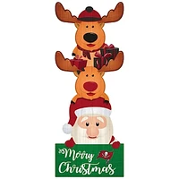 Tampa Bay Buccaneers 31'' Santa Stack Leaner