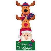Philadelphia Phillies 31'' Santa Stack Leaner