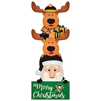 Pittsburgh Penguins 31'' Santa Stack Leaner