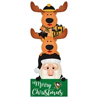 Pittsburgh Penguins 31'' Santa Stack Leaner