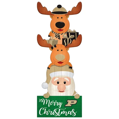 Purdue Boilermakers 31'' Santa Stack Leaner