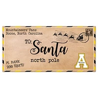 Appalachian State Mountaineers 6'' x 12'' Letter to Santa Sign