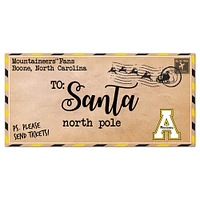 Appalachian State Mountaineers 6'' x 12'' Letter to Santa Sign