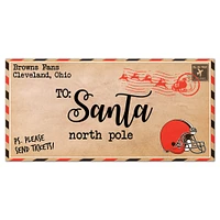 Cleveland Browns 6'' x 12'' Letter to Santa Sign
