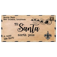 New Orleans Saints 6'' x 12'' Letter to Santa Sign