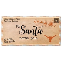 Texas Longhorns 6'' x 12'' Letter to Santa Sign