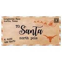 Texas Longhorns 6'' x 12'' Letter to Santa Sign