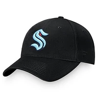 Men's Fanatics Black Seattle Kraken Snapback Hat