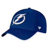 Men's Fanatics Blue Tampa Bay Lightning Core Primary Logo Flex Hat