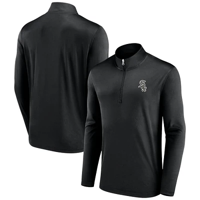 Men's Fanatics Black Chicago White Sox Underdog Mindset - Quarter-Zip Jacket