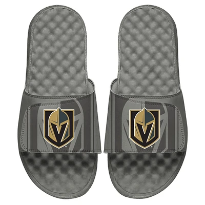 Men's ISlide Gray Vegas Golden Knights OT Slide Sandals