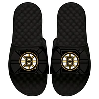 Youth ISlide Black Boston Bruins OT Slide Sandals