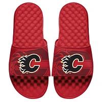 Youth ISlide Red Calgary Flames OT Slide Sandals