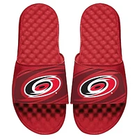 Youth ISlide Red Carolina Hurricanes OT Slide Sandals