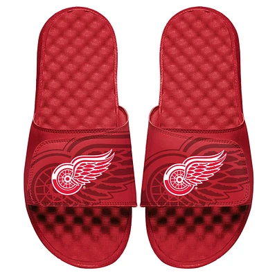 Youth ISlide Red Detroit Wings OT Slide Sandals