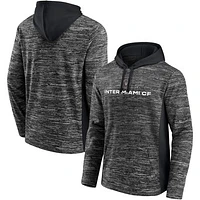 Men's Fanatics Charcoal Inter Miami CF Shining Victory Space-Dye Pullover Hoodie