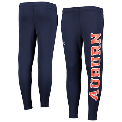 Youth Under Armour Navy Auburn Tigers Brawler Pants