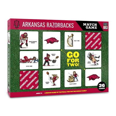 Arkansas Razorbacks Licensed Memory Match Game