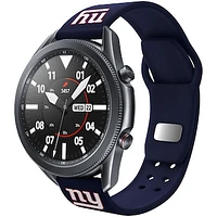 Navy New York Giants 22mm Samsung Compatible Watch Band