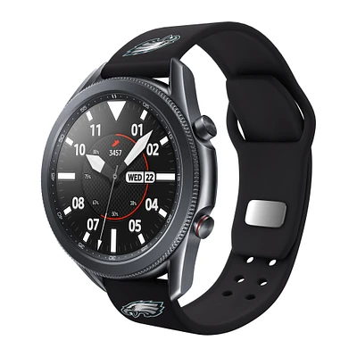 Black Philadelphia Eagles 22mm Samsung Compatible Watch Band