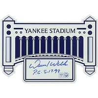 David Wells New York Yankees Autographed Replica Facade Name Plate with ''P.G. 5-17-98'' Inscription