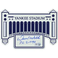 David Wells New York Yankees Autographed Replica Facade Name Plate with ''P.G. 5-17-98'' Inscription