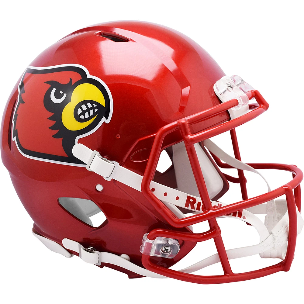 Louisville Cardinals Unsigned Riddell FLASH Alternate Revolution Speed Authentic Football Helmet