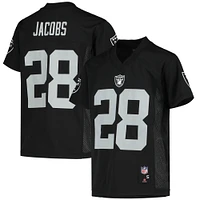 Youth Josh Jacobs Black Las Vegas Raiders Replica Player Jersey