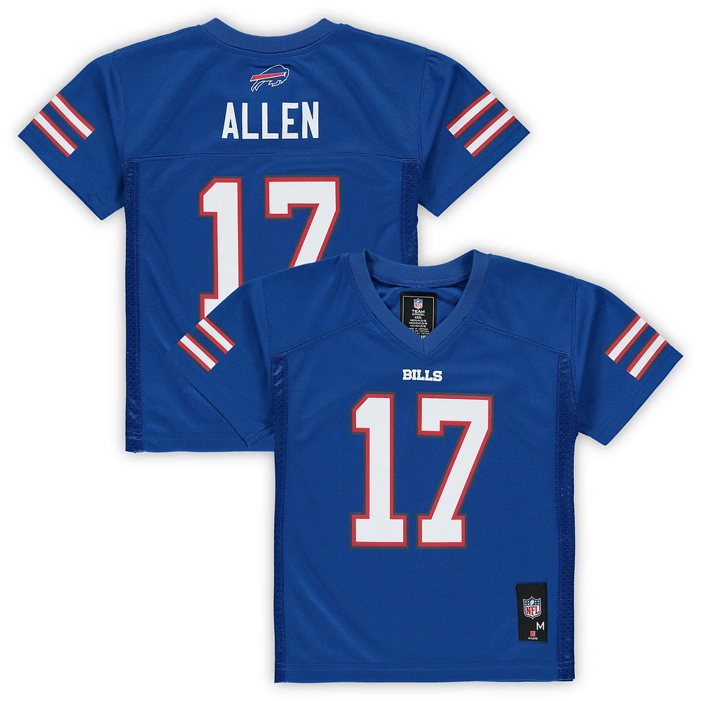 Preschool Josh Allen Royal Buffalo Bills Replica Player Jersey