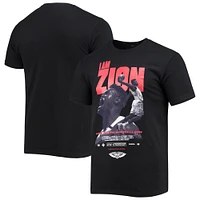 Men's Zion Williamson Black New Orleans Pelicans Check the Credits Player T-Shirt