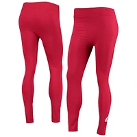 Women's ZooZatz Crimson Washington State Cougars Fleece-Lined Leggings