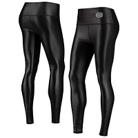 Women's ZooZatz Black Florida Gators Shine Liquid Leggings