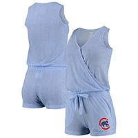 Women's Concepts Sport Royal Chicago Cubs Gateway V-Neck Romper