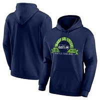 Men's College Navy Seattle Seahawks Utility Pullover Hoodie